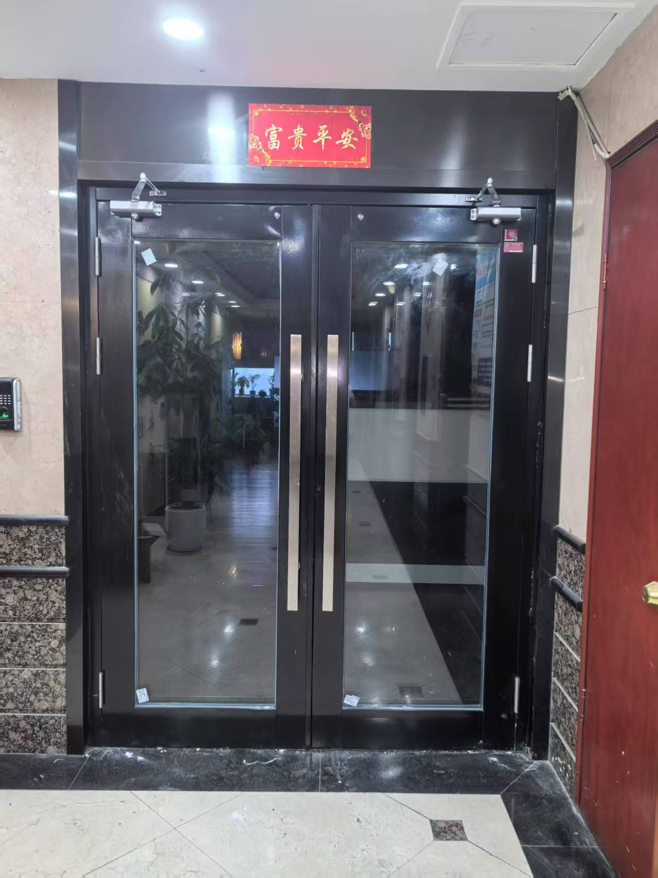 钢质玻璃防火门